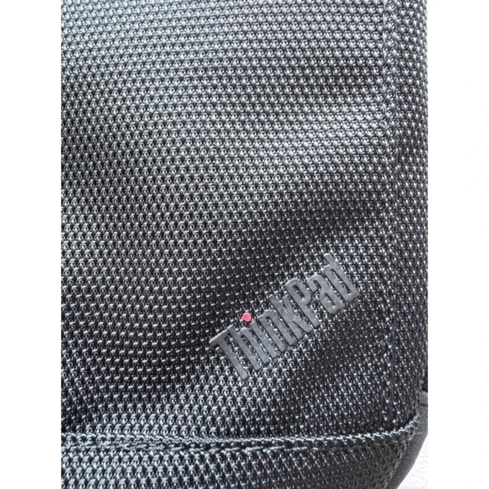 Lenovo ThinkPad Essential Laptop Messenger Bag Black Ballistic Nylon Briefcase